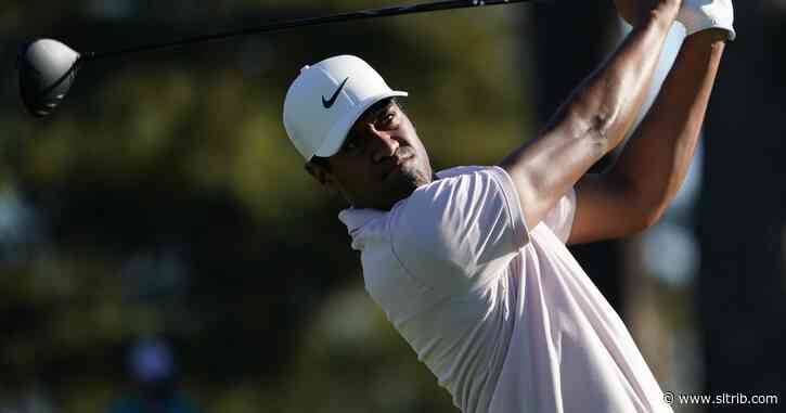 Utah’s Tony Finau is just inside the Masters cut line as he resumes Round 2