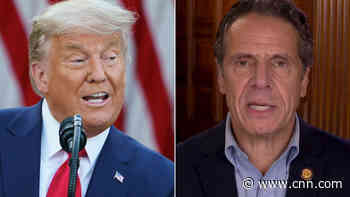 Trump threatens to deny New Yorkers vaccine. See governor's response