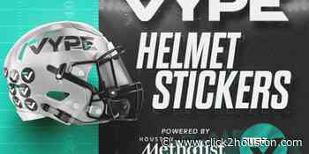 VYPE Class 5A/6A Helmet Stickers powered by Houston Methodist Orthopedics & Sports Medicine: Week 7 (Nov. 5-7) - KPRC Click2Houston
