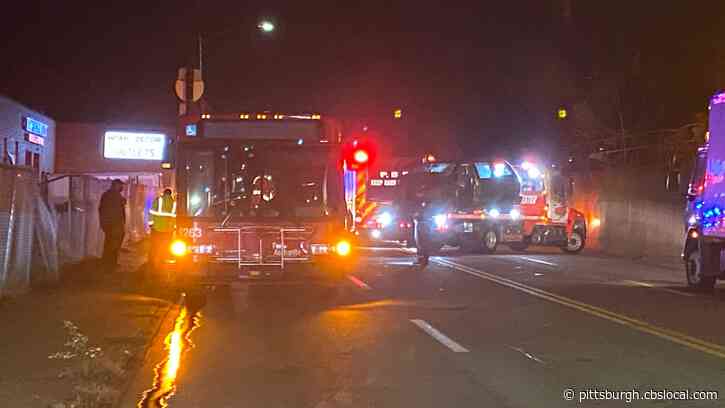 Minivan Driver Seriously Injured In Collision With Port Authority Bus