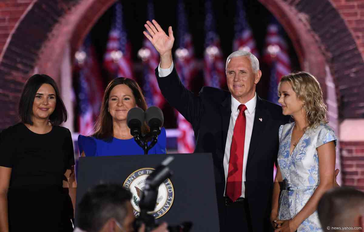 Mike Pence secretly attended his daughter’s wedding two days before election