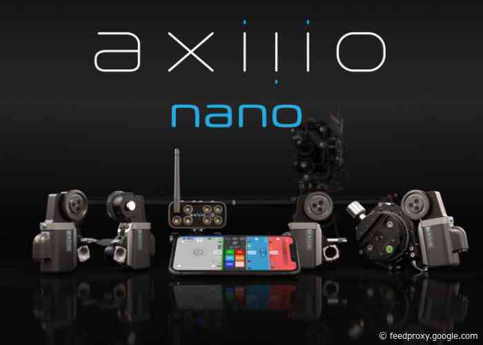 axiiio nano professional camera motion control system