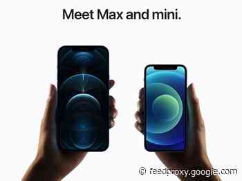 iPhone 12 Mini and iPhone 12 Pro Max now available