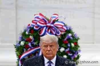 Trump says he may ‘stop by’ at MAGA rally in Washington DC in tweet immediately flagged by Twitter