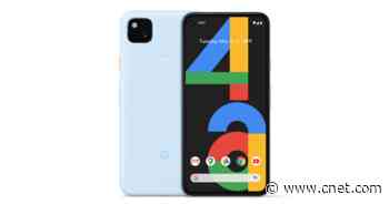 Google launches Pixel 4A in limited-edition 'Barely Blue' color     - CNET