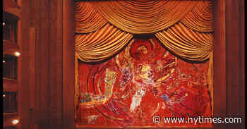 A Chagall Curtain Needs a New Home With a Tall Ceiling