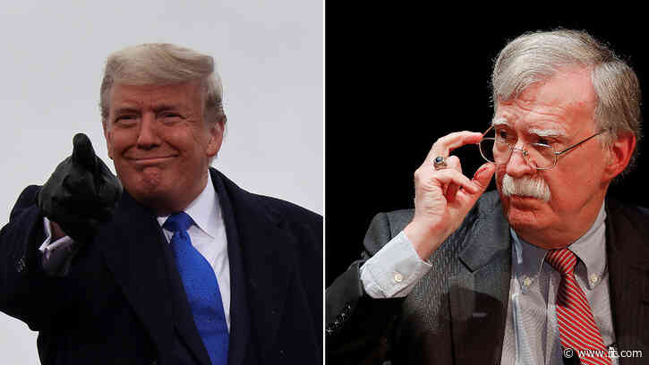 Trump unloads on Bolton after election comments, calling ex-adviser a ‘dope’ who wanted to ‘go to war’