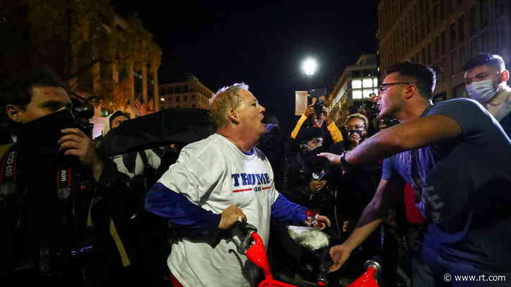 Trump slams ‘Antifa SCUM’ for waiting until nightfall to attack remaining ‘innocent MAGA people’ when 99% had left DC march