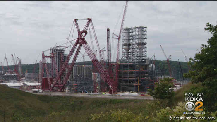 Afternoon Storms Damage Crane At Beaver Co. Shell Cracker Plant