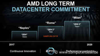 AMD Epyc Gen3: Milan mit Zen-3-Architektur startet im ersten Quartal 2021 [Notiz]
