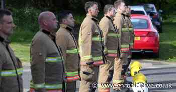 Firefighters attacked twice at same site as service put under increased pressure