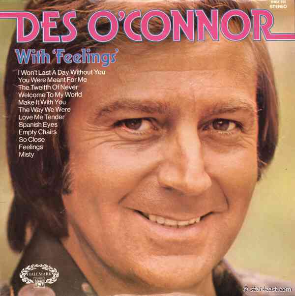 Des O’Connor – his amiability hid a dark childhood