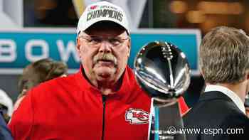 Chiefs sign both Reid, GM Veach to extensions