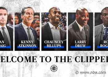LA Clippers Finalize Coaching Staff For 2020-21 Season
