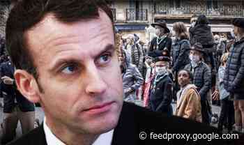 Macron sparks furious protests across France as churches banned from Mass 'Let us pray!'
