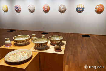 Associate professor of visual arts displays pieces in solo show - News at UNG