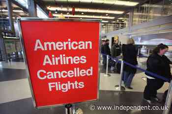 American Airlines cancels dozens of flights to London throughout December