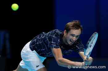 Medvedev Wins With Underhand Serve at ATP Finals