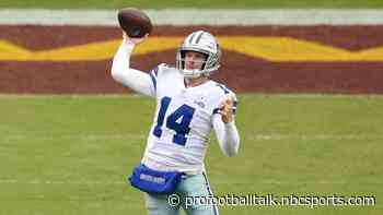 Andy Dalton returns to practice for Cowboys