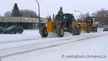 Saskatoon snow-clearing effort close to complete, city says - CTV News Saskatoon