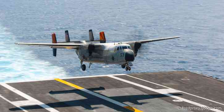 Awesome split-screen video puts you in the cockpit during a landing on a Navy aircraft carrier