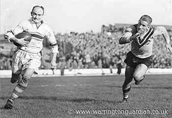 Footage of Warrington Wolves try-scoring machine Brian Bevan