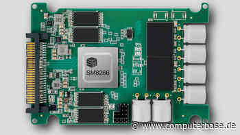 SSD-Controller: SM8266 liefert 16 Kanäle und 6,5 GB/s über PCIe 4.0