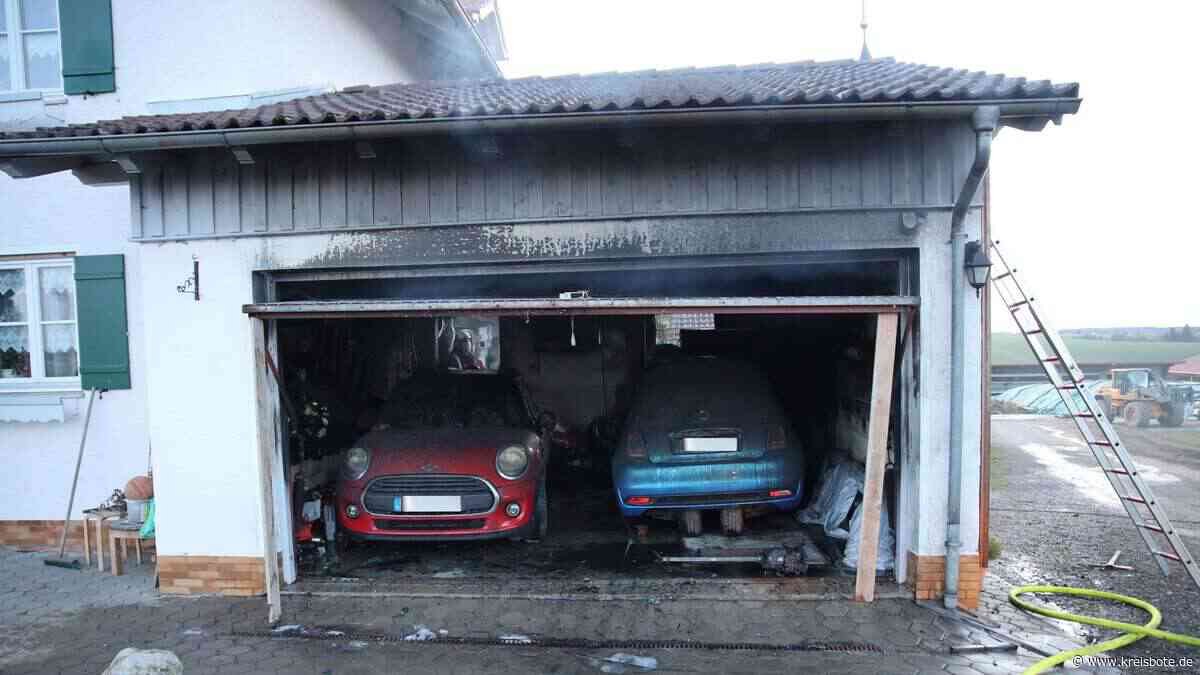 Zwei Brände im Ostallgäu: Garage in Obergünzburg und Terrasse in Buchloe in Flammen - Kreisbote
