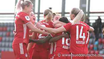 30:1 Tore - die Bayern-Frauen dominieren die Liga - Süddeutsche Zeitung
