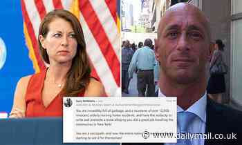 Ex-con is arrested for 'threatening to "slice" Gov Cuomo's top aide and calling her a murderer'