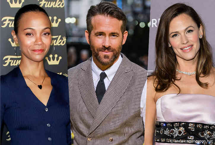 Jennifer Garner & Zoe Saldana Join Ryan Reynolds in The Adam Project