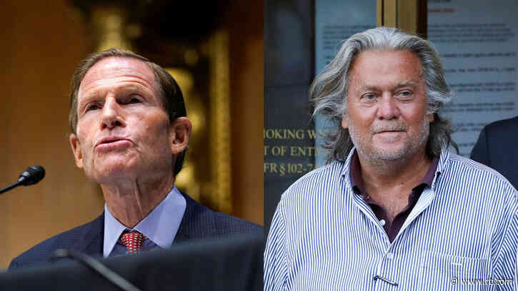 Sen. Blumenthal pressures Zuckerberg to BAN Steve Bannon from Facebook over ‘calls for murder,’ gets reminded of Vietnam War lies