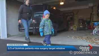 Two-thirds of children at SickKids have missed target ‘window’ for surgery