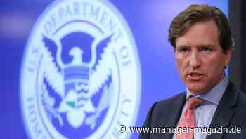Donald Trump feuert Chris Krebs, den Chef der Cybersicherheitsagentur
