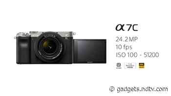 Sony Alpha 7C Full-Frame Camera With Exmor R CMOS Sensor, AI-Driven Real-Time Eye Autofocus Launched in India
