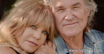 Kurt Russell and Goldie Hawn, a.k.a. Mr. and Mrs. Claus