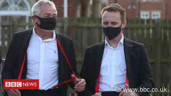 Bobby Ball : Red braces tribute at comedian's funeral