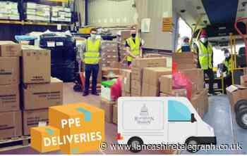 Blackburn with Darwen: PPE items delivered to care providers