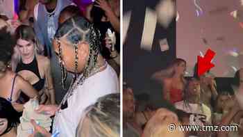 Tyga Throws Dollars at Florida Strip Club Where Nearly Everyone's Maskless