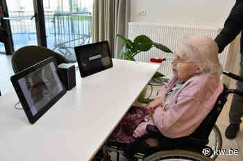 Familie kan digitaal 'binnenkomen' op de kamer bij bewoners van WZC's in Kortrijk