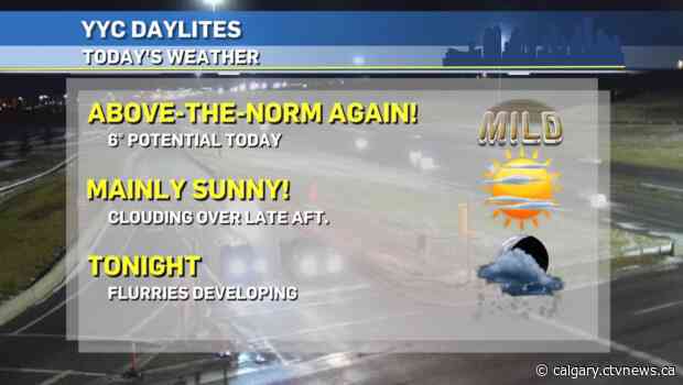 Prepare to wake up to new snow on the ground Thursday morning