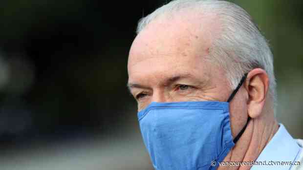 B.C. premier calls on feds to discourage Canada-wide travel amid COVID-19