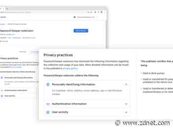 Starting next year, Chrome extensions will show what data they collect from users