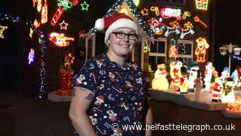 Co Down woman transforms home into magical Christmas display to raise funds for Ulster Hospital