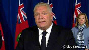 Coronavirus: Ontario sending rapid COVID-19 tests to ‘areas with greatest need,’ Ford says