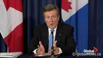 Coronavirus: ‘Just stay home’ says Toronto Mayor Tory after city records 22 deaths