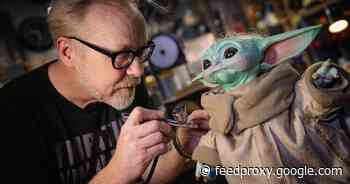 Adam Savage gives Baby Yoda a makeover     - CNET