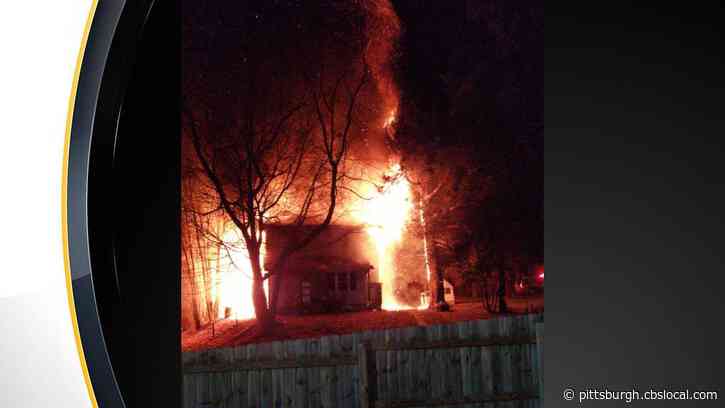 Massive Fire Destroys Home In Beaver County