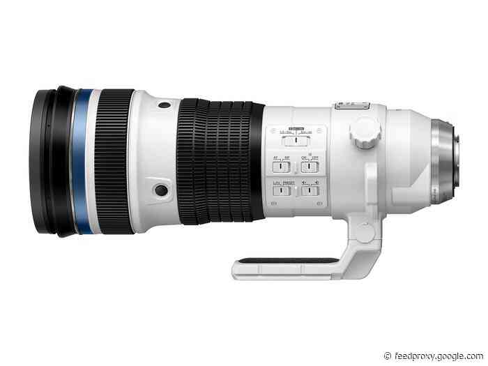 New Olympus super telephoto lens 150-400mm $7,500