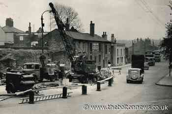 Drama in Astley Bridge as heavy rain washed away sewer